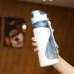 Sport Space Double Layer Plastic Cup with Handle Portable Water Bottle
