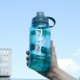 Large Capacity Outdoor Plastic Water Bottle Portable Fitness Sports Resilient Space Cup