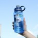 Large Capacity Outdoor Plastic Water Bottle Portable Fitness Sports Resilient Space Cup