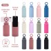Large Capacity 1L Wide Mouth Insulated Stainless Steel Sports Water Bottle with Magnetic Phone Holder for Outdoor Use