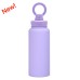 Large Capacity 1L Wide Mouth Insulated Stainless Steel Sports Water Bottle with Magnetic Phone Holder for Outdoor Use