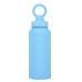 Large Capacity 1L Wide Mouth Insulated Stainless Steel Sports Water Bottle with Magnetic Phone Holder for Outdoor Use