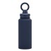 Large Capacity 1L Wide Mouth Insulated Stainless Steel Sports Water Bottle with Magnetic Phone Holder for Outdoor Use