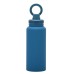 Large Capacity 1L Wide Mouth Insulated Stainless Steel Sports Water Bottle with Magnetic Phone Holder for Outdoor Use