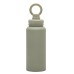 Large Capacity 1L Wide Mouth Insulated Stainless Steel Sports Water Bottle with Magnetic Phone Holder for Outdoor Use