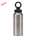 Large Capacity 1L Wide Mouth Insulated Stainless Steel Sports Water Bottle with Magnetic Phone Holder for Outdoor Use