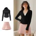 Summer UV Protection Set Outdoor Anti-UV Stretchy Breathable Skinny Sunproof Set for Women