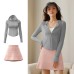 Summer UV Protection Set Outdoor Anti-UV Stretchy Breathable Skinny Sunproof Set for Women