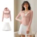 Summer UV Protection Set Outdoor Anti-UV Stretchy Breathable Skinny Sunproof Set for Women