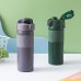 316 Stainless Steel Large Capacity Student Portable Water Bottle Unisex Pop-Up Sports Drink Cup