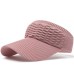 Summer Outdoor Women's Cross Border Knit Cap No Top Sun Hat Student UV Protection Stylish