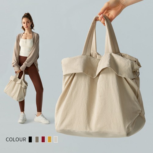 New Style Ultra Light Large Capacity Nylon Yoga Tote Fashion Casual Versatile Shoulder Crossbody Travel Bag