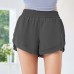 Mesh Shorts Athletic Gym Shorts Seamless Barefeel Pockets Yoga Shorts Women